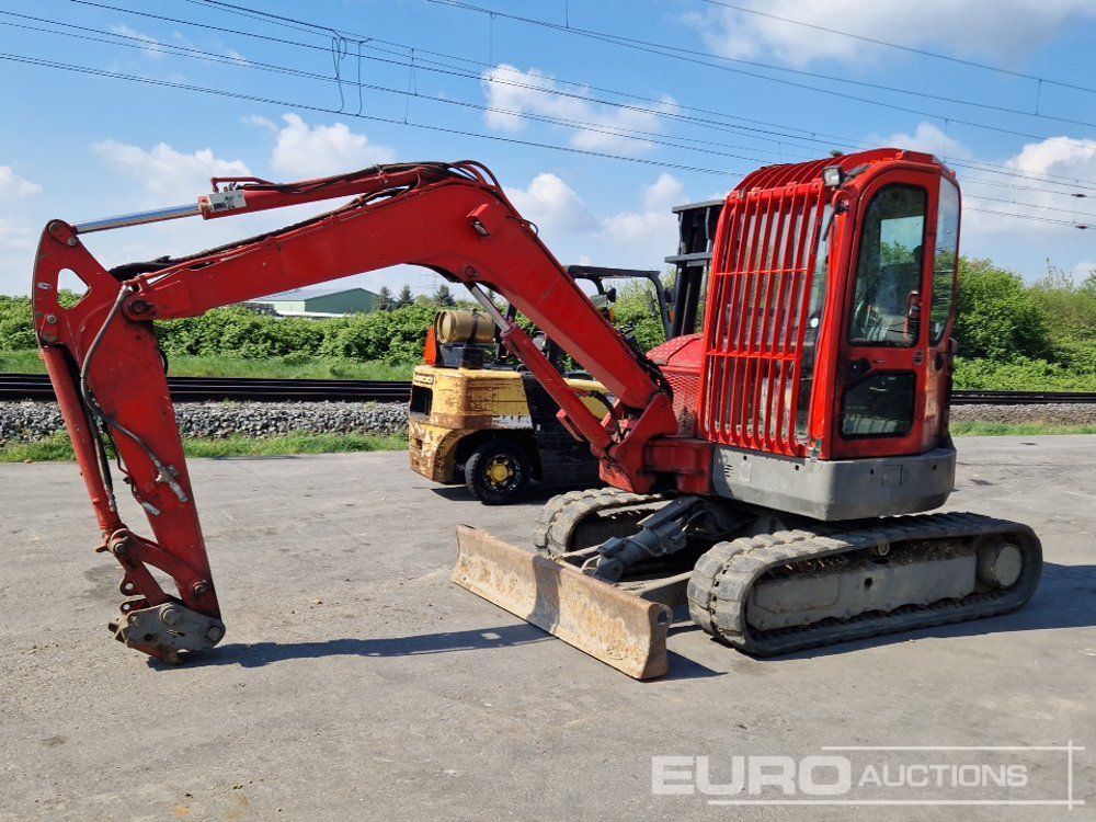 2017 Volvo ECR58D - Ekskavator mini: gambar 1 2017 Volvo ECR58D - Ekskavator mini: gambar 1