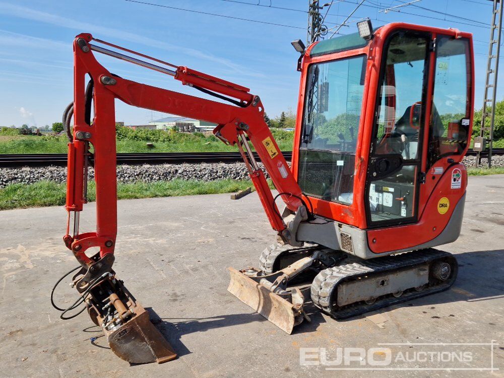 2017 Yanmar SV18 - Ekskavator mini: gambar 1 2017 Yanmar SV18 - Ekskavator mini: gambar 1