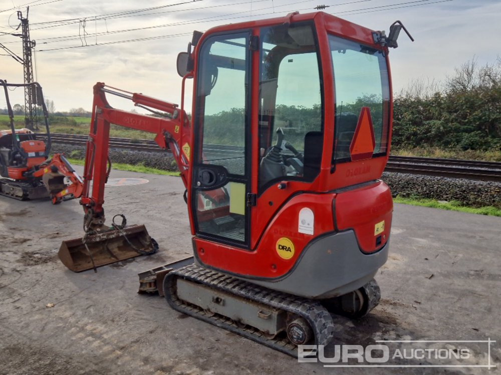 2017 Yanmar SV18 - Ekskavator mini: gambar 3 2017 Yanmar SV18 - Ekskavator mini: gambar 3