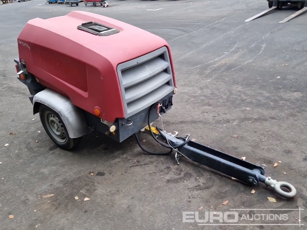 2018 Atlas Copco XAS38 80CFM - Kompresor udara: gambar 4 2018 Atlas Copco XAS38 80CFM - Kompresor udara: gambar 4