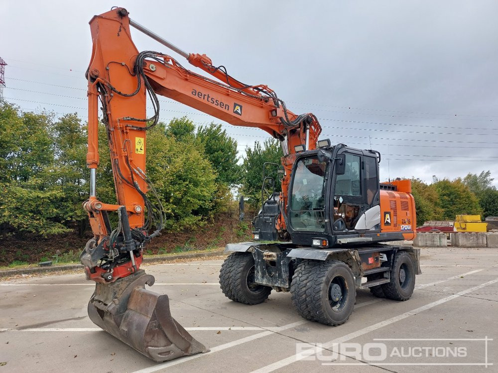 2018 Hitachi ZX170W-6 - Ekskavator roda: gambar 1 2018 Hitachi ZX170W-6 - Ekskavator roda: gambar 1