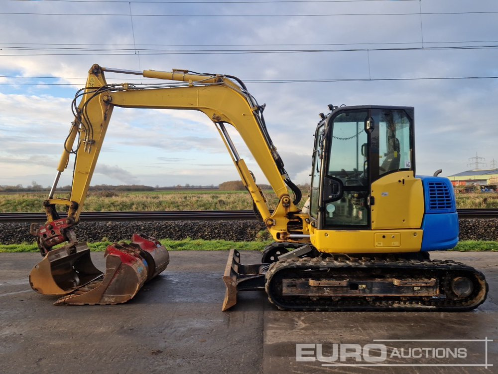 2018 Komatsu PC80MR-5 - Ekskavator mini: gambar 2 2018 Komatsu PC80MR-5 - Ekskavator mini: gambar 2