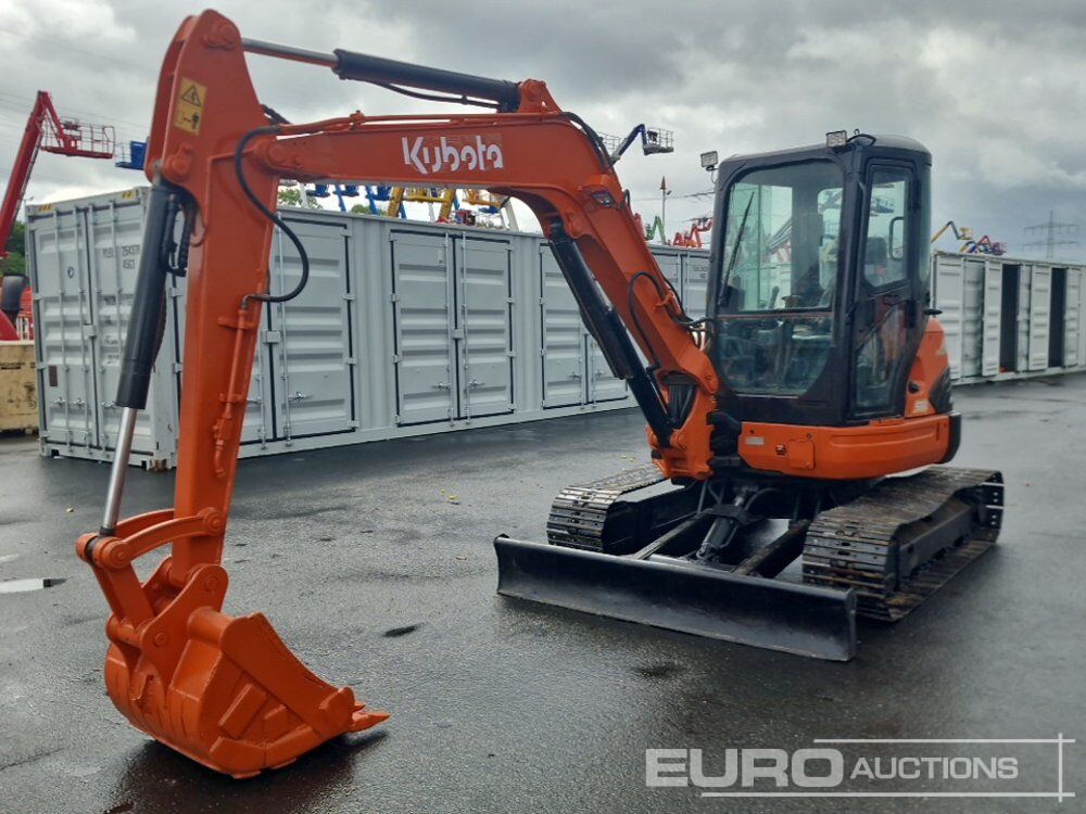 2018 Kubota U55-4 - Ekskavator mini: gambar 1 2018 Kubota U55-4 - Ekskavator mini: gambar 1