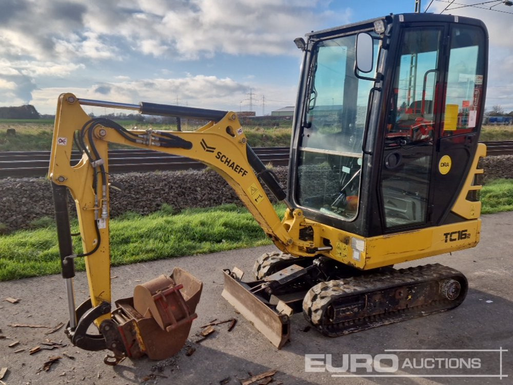 2018 Terex TC16 - Ekskavator mini: gambar 1 2018 Terex TC16 - Ekskavator mini: gambar 1