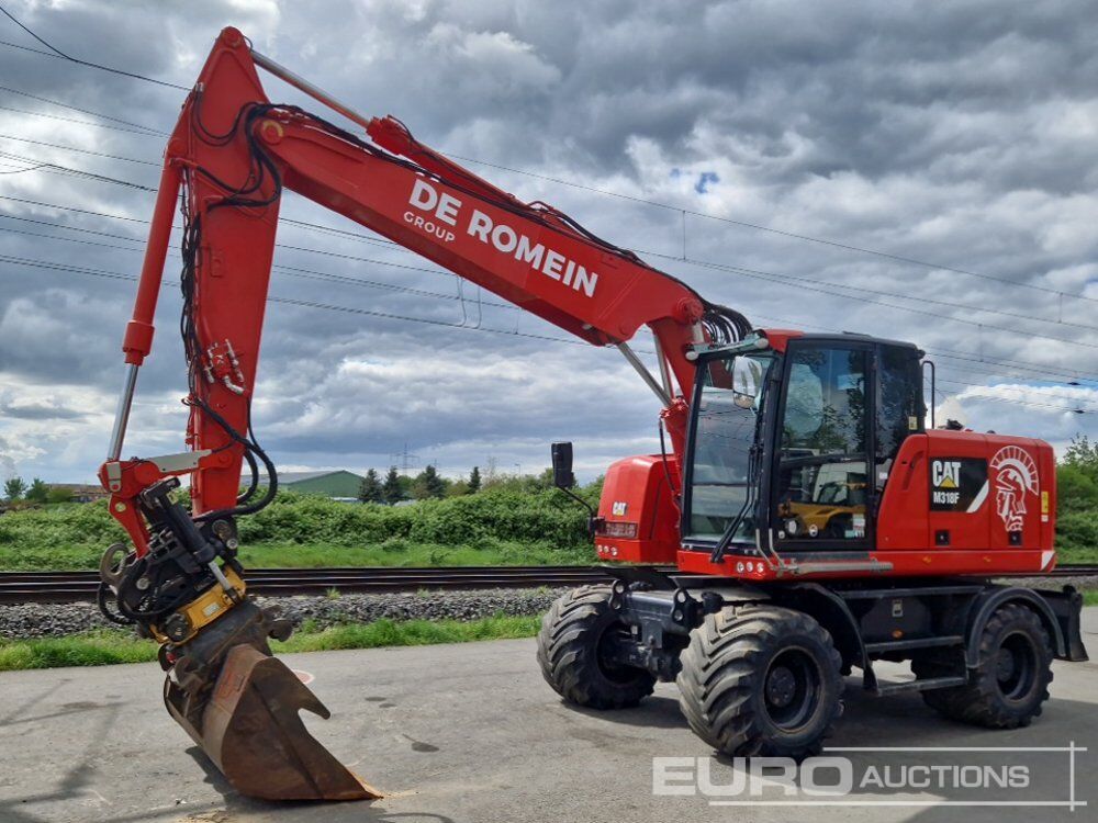2019 CAT M318F - Ekskavator roda: gambar 1 2019 CAT M318F - Ekskavator roda: gambar 1