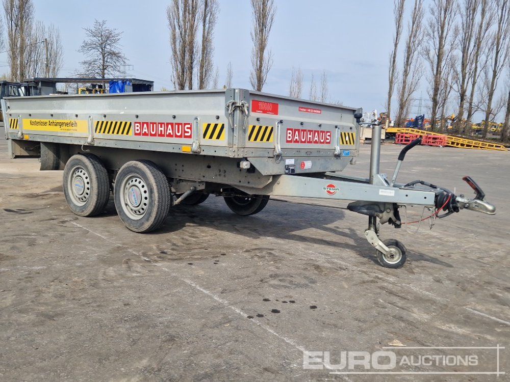 2019 Stema Twin Axle Trailer (German Reg. Docs. Available) - Trailer flatbed: gambar 4 2019 Stema Twin Axle Trailer (German Reg. Docs. Available) - Trailer flatbed: gambar 4