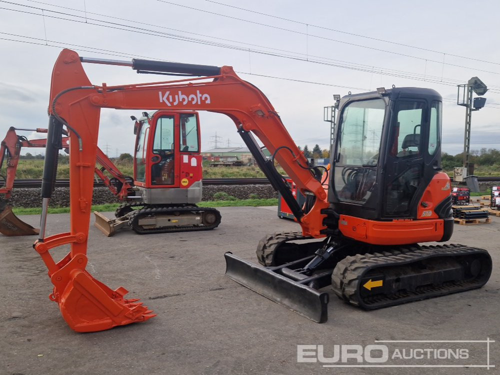 2025 Kubota 55U - Ekskavator mini: gambar 1 2025 Kubota 55U - Ekskavator mini: gambar 1