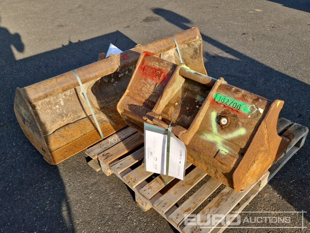 60" Ditching, 32" Digging Buckets, ARDEN to suit 3-5 Ton Excavator (2 of) - Ember: gambar 4 60" Ditching, 32" Digging Buckets, ARDEN to suit 3-5 Ton Excavator (2 of) - Ember: gambar 4