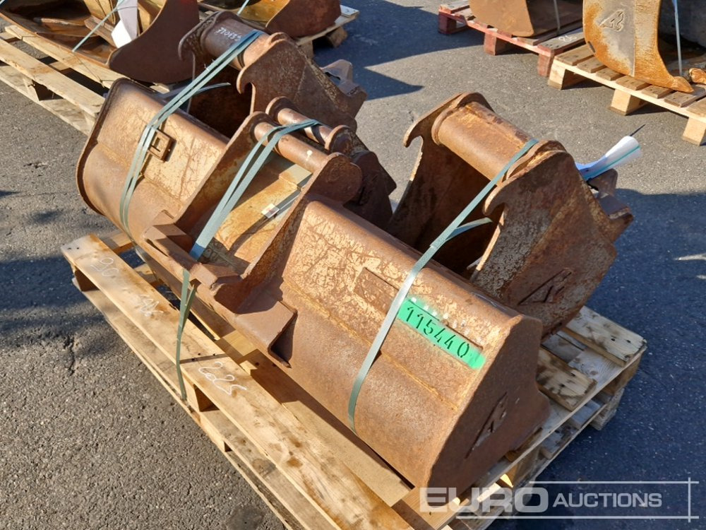 Bucket Set, ARDEN to suit 2-5 Ton Excavator (4 of) - Ember: gambar 3 Bucket Set, ARDEN to suit 2-5 Ton Excavator (4 of) - Ember: gambar 3