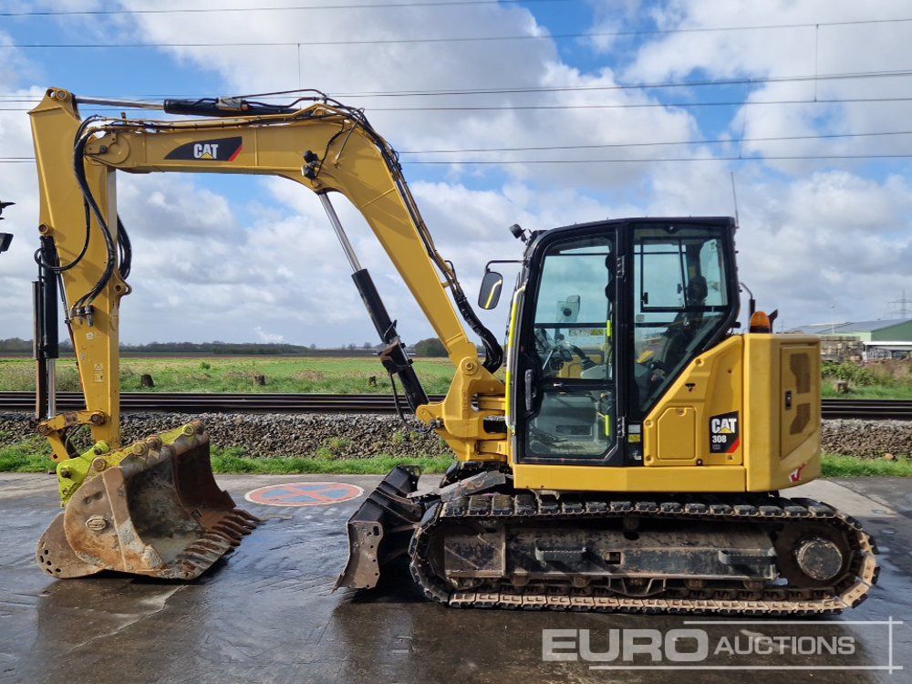 CAT 308CR - Ekskavator mini: gambar 2 CAT 308CR - Ekskavator mini: gambar 2