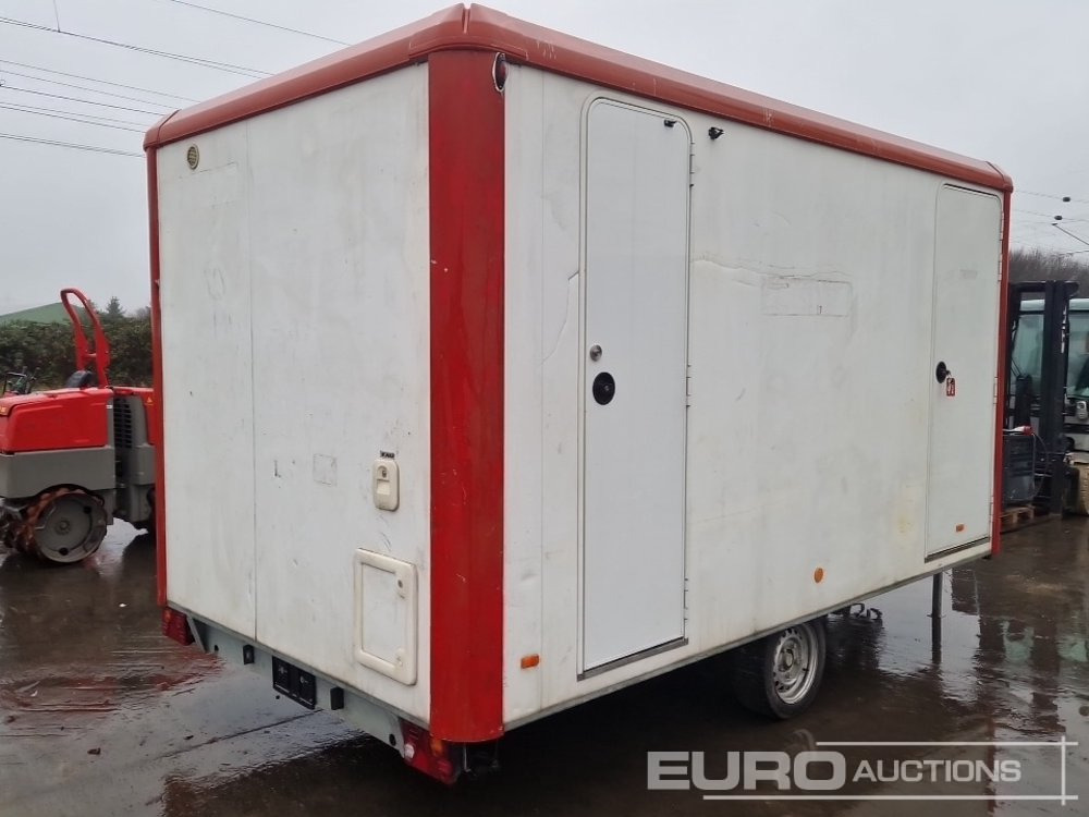 CNSE Single Axle Site Trailer - Kontainer konstruksi, Trailer: gambar 4 CNSE Single Axle Site Trailer - Kontainer konstruksi, Trailer: gambar 4