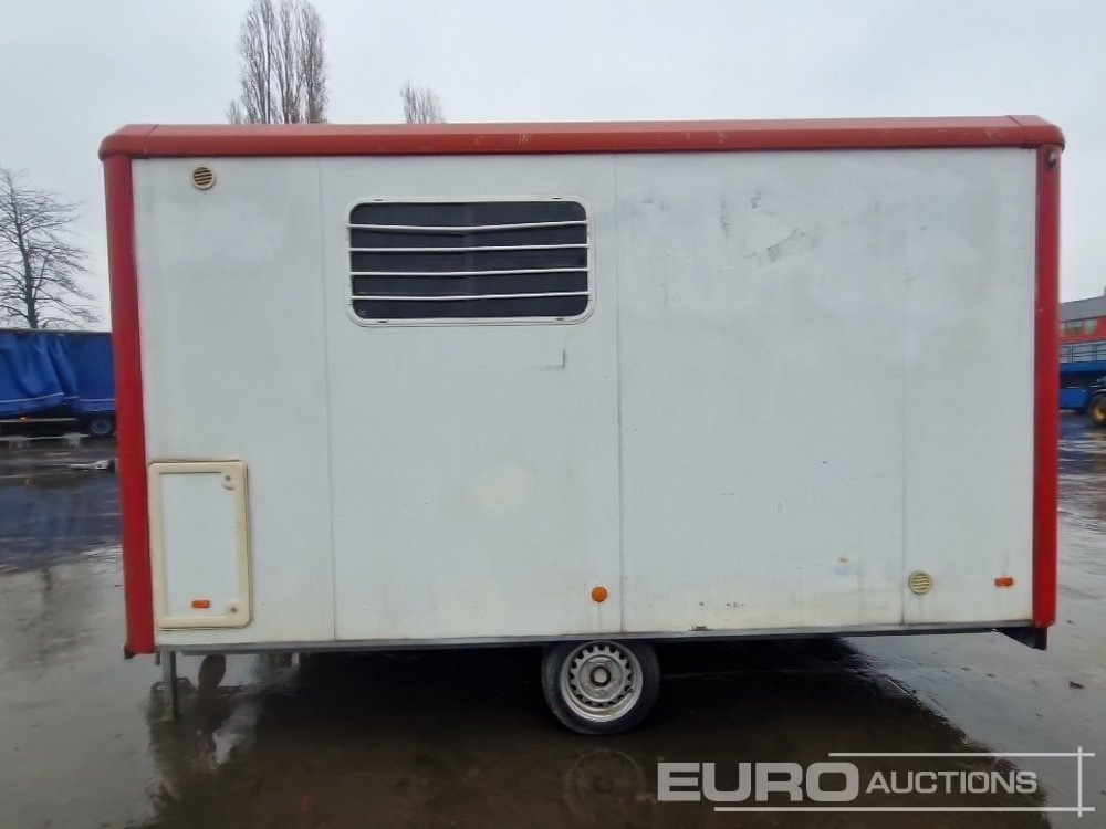 CNSE Single Axle Site Trailer - Kontainer konstruksi, Trailer: gambar 2 CNSE Single Axle Site Trailer - Kontainer konstruksi, Trailer: gambar 2