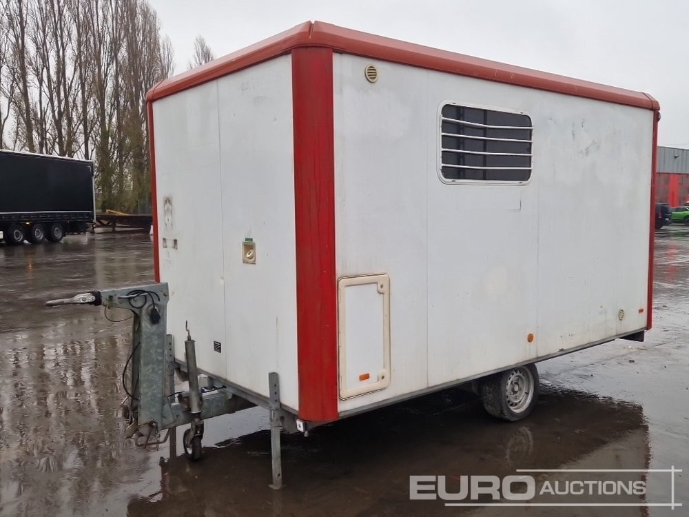 CNSE Single Axle Site Trailer - Kontainer konstruksi, Trailer: gambar 1 CNSE Single Axle Site Trailer - Kontainer konstruksi, Trailer: gambar 1