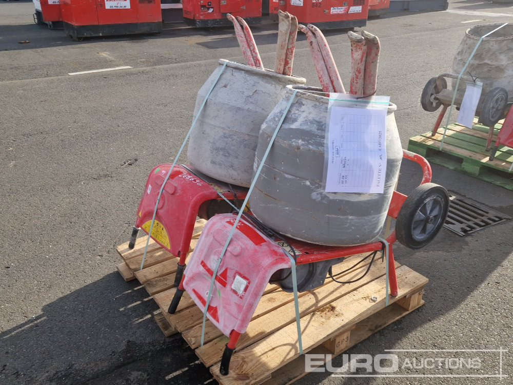 Cement Mixers (2 of) - Pengaduk semen: gambar 1 Cement Mixers (2 of) - Pengaduk semen: gambar 1