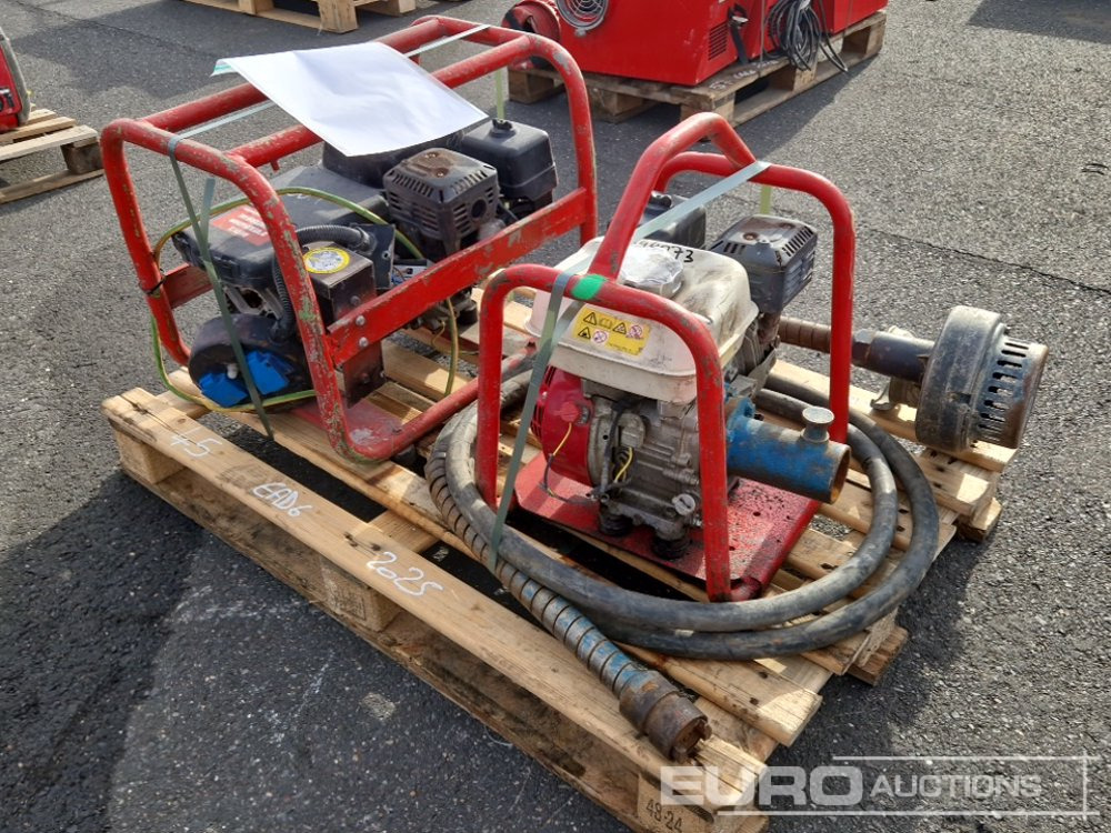 Generator + Petrol Drive Unit / Water Pump - Genset: gambar 1 Generator + Petrol Drive Unit / Water Pump - Genset: gambar 1