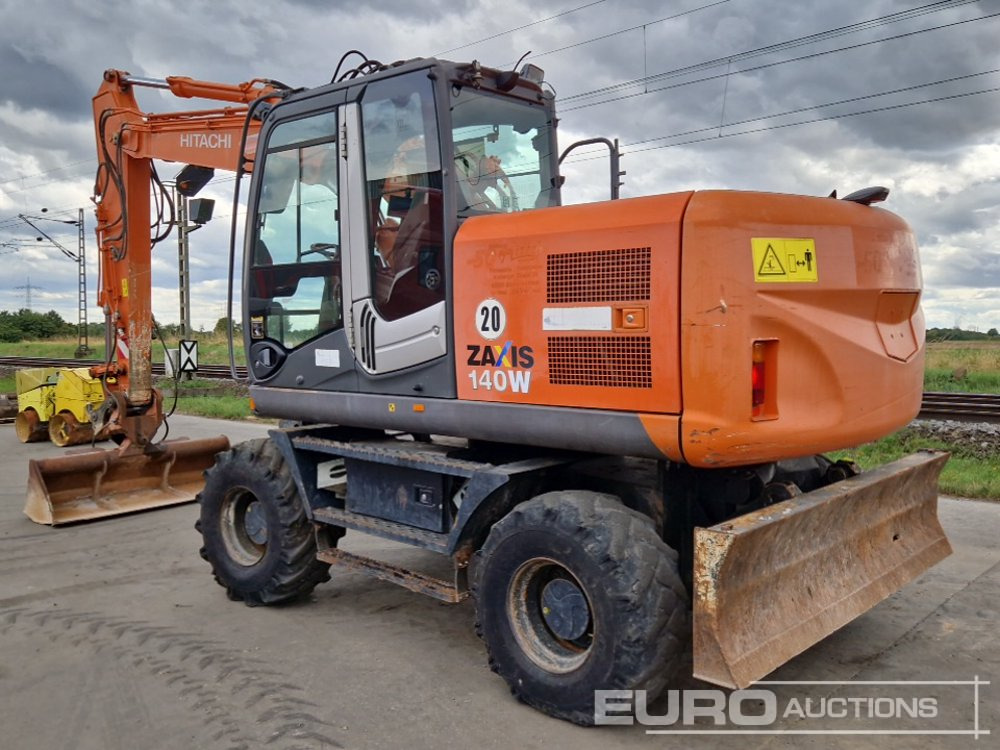 Hitachi ZX140W-3 - Ekskavator roda: gambar 3 Hitachi ZX140W-3 - Ekskavator roda: gambar 3