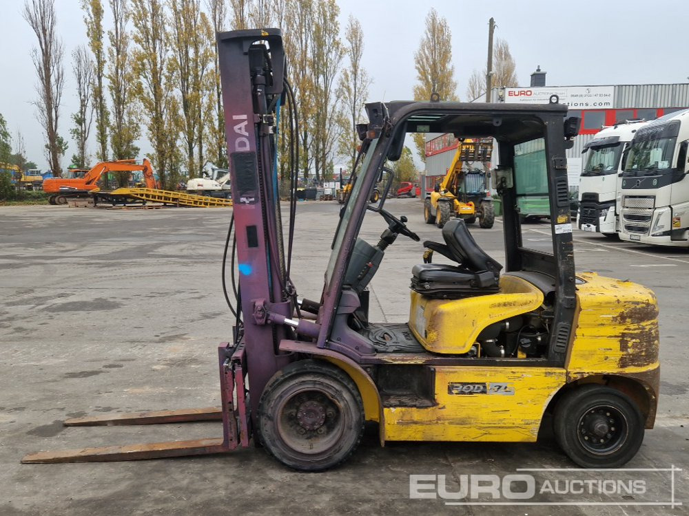 Hyundai Diesel Forklift, 2 Stage Mast, Forks - Forklift diesel: gambar 2 Hyundai Diesel Forklift, 2 Stage Mast, Forks - Forklift diesel: gambar 2