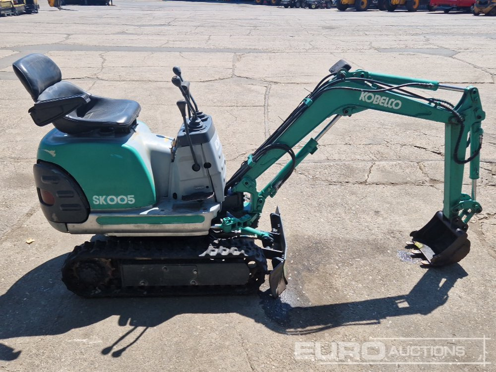 Ekskavator mini Kobelco SK005: gambar 6