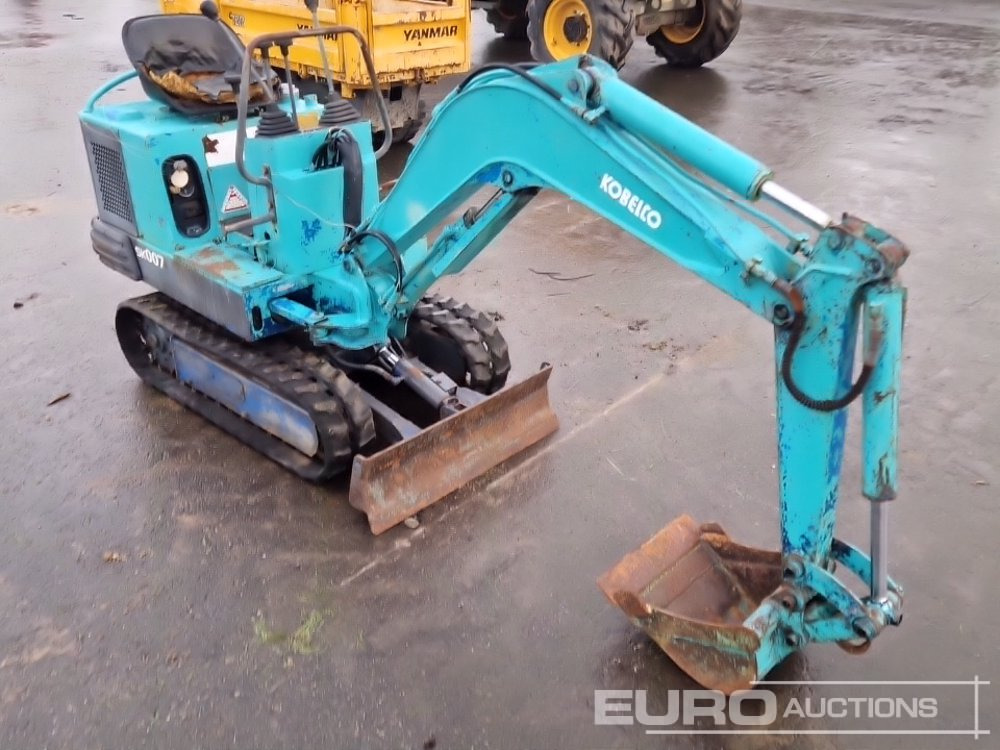 Ekskavator mini Kobelco SK007: gambar 6