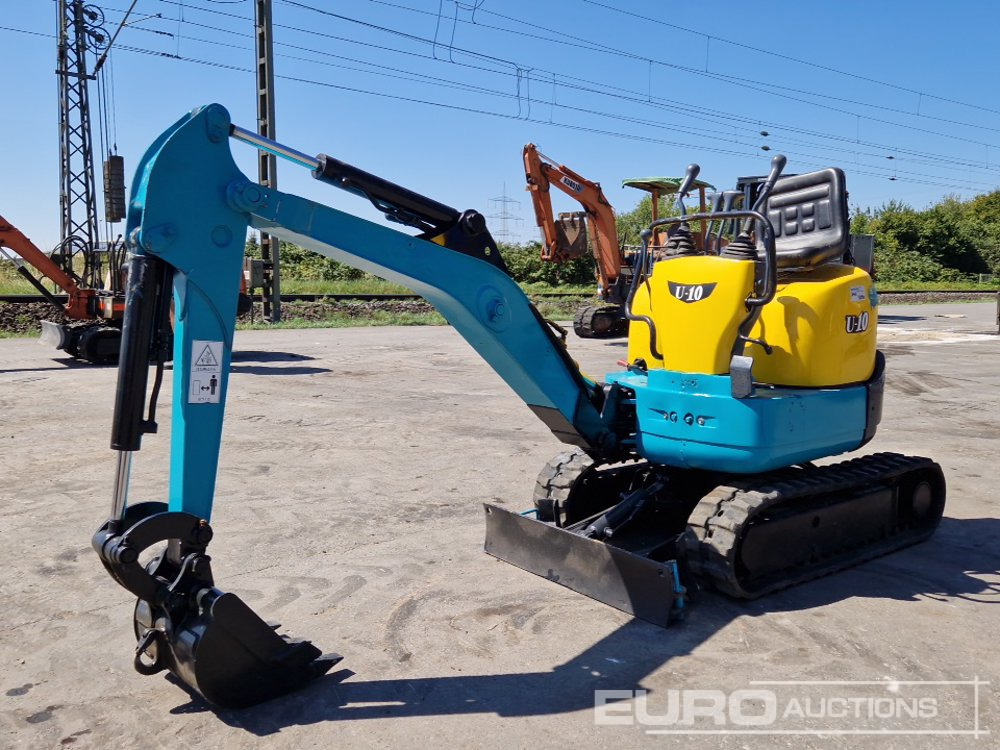 Kubota U10 - Ekskavator mini: gambar 1 Kubota U10 - Ekskavator mini: gambar 1