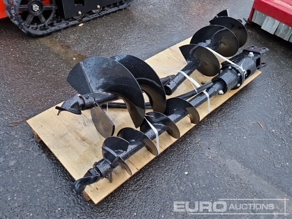 Unused 2025 Miva QTY Of 3 Auger (8”), With 12”/16” Auger Rod to suit 1-2 Ton Excavator, Pin Diameter 2” - Lampiran untuk Ekskavator: gambar 3 Unused 2025 Miva QTY Of 3 Auger (8”), With 12”/16” Auger Rod to suit 1-2 Ton Excavator, Pin Diameter 2” - Lampiran untuk Ekskavator: gambar 3
