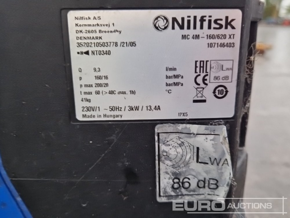 Mesin cuci tekanan tinggi Nilfisk MC4M Pressure Washer: gambar 11