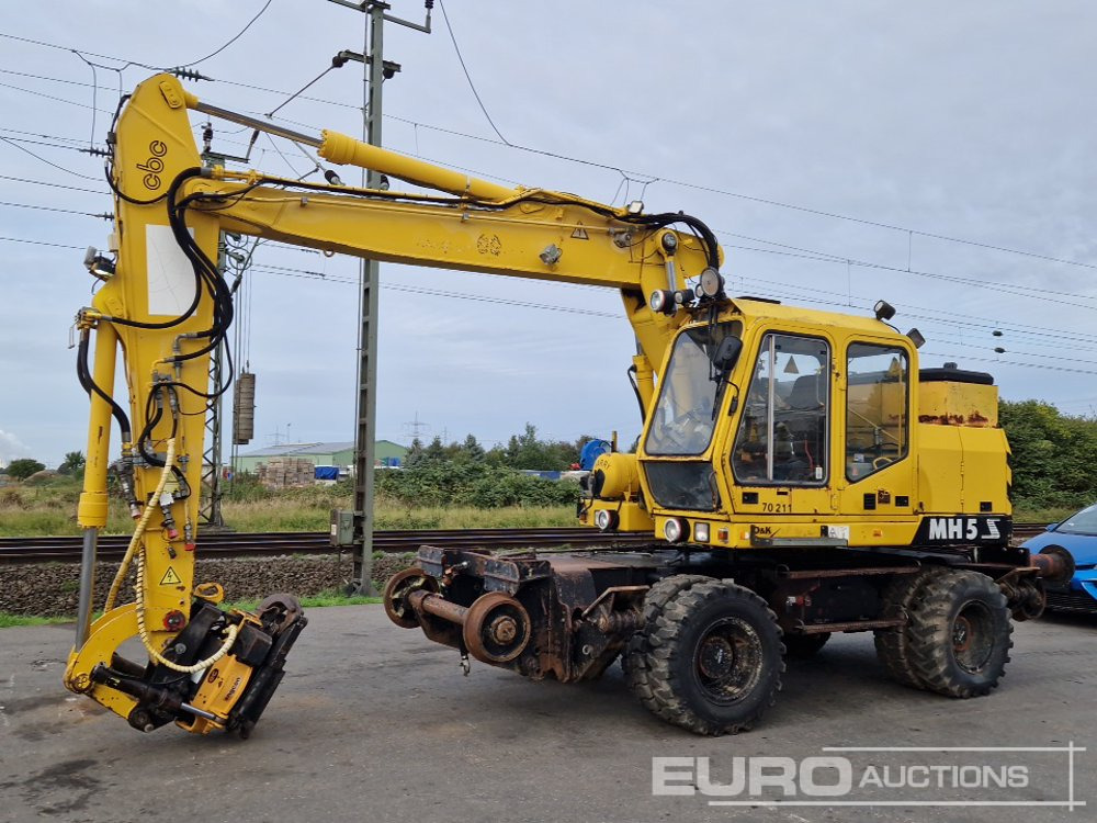 O & K MH5 S - Ekskavator roda: gambar 1 O & K MH5 S - Ekskavator roda: gambar 1