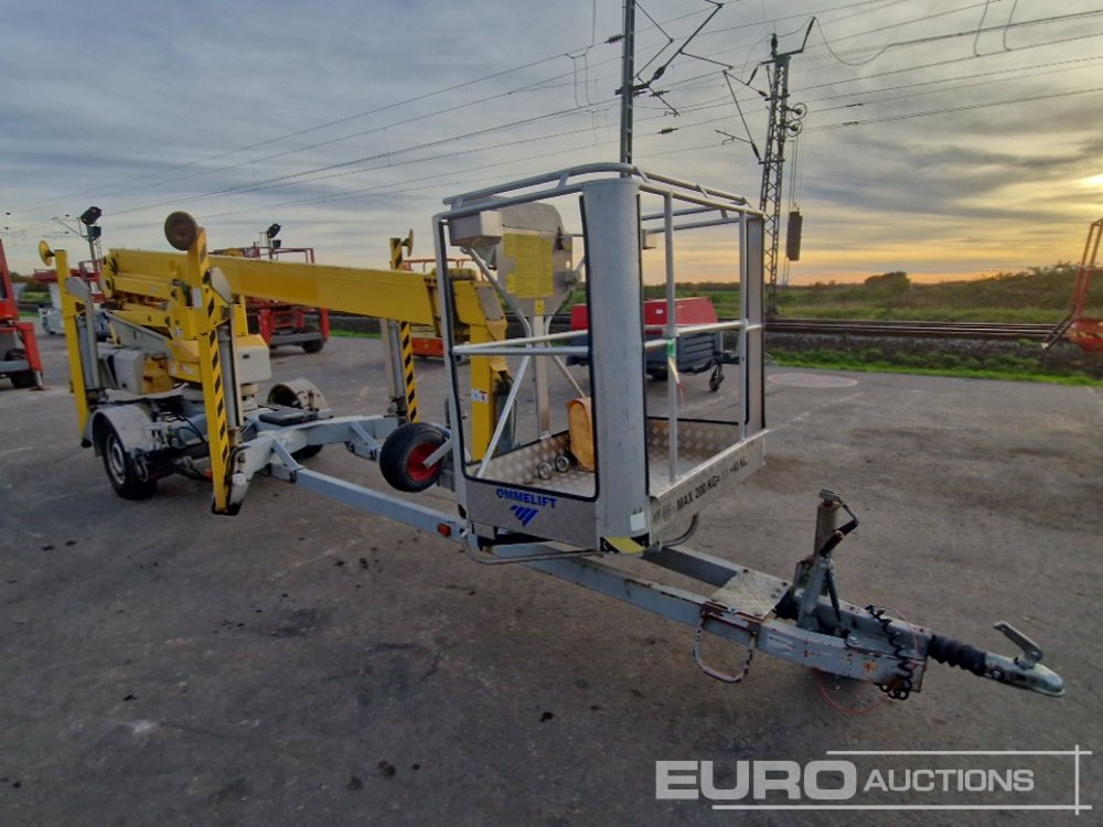 Omme 1550ZX81 Single Axle Articulated Boom Lift, 15.35m Working Height, 200kg Platform Capacity (Danish Reg. Docs. Available) - Boom artikulasi: gambar 4 Omme 1550ZX81 Single Axle Articulated Boom Lift, 15.35m Working Height, 200kg Platform Capacity (Danish Reg. Docs. Available) - Boom artikulasi: gambar 4