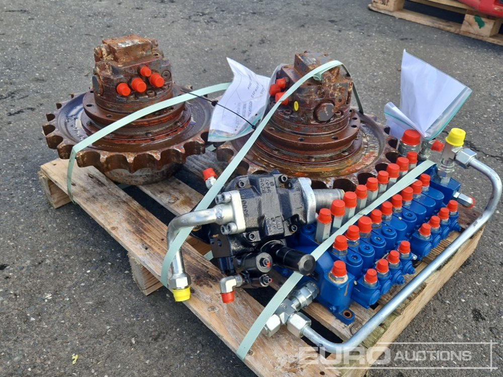 Spare Parts, Final Drive (2 of) Hydraulic Pump, Hydraulic Block to suit Volvo ECR25D - Suku cadang untuk Ekskavator: gambar 5 Spare Parts, Final Drive (2 of) Hydraulic Pump, Hydraulic Block to suit Volvo ECR25D - Suku cadang untuk Ekskavator: gambar 5