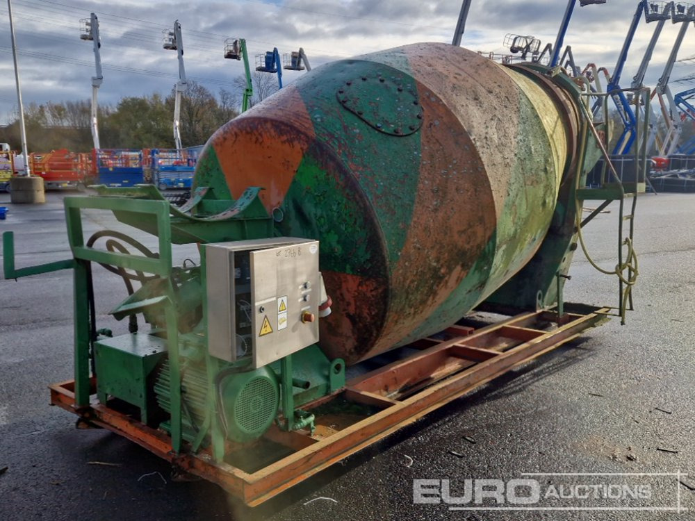 Truck Mounted Cement Mixer - Pengaduk semen: gambar 1 Truck Mounted Cement Mixer - Pengaduk semen: gambar 1