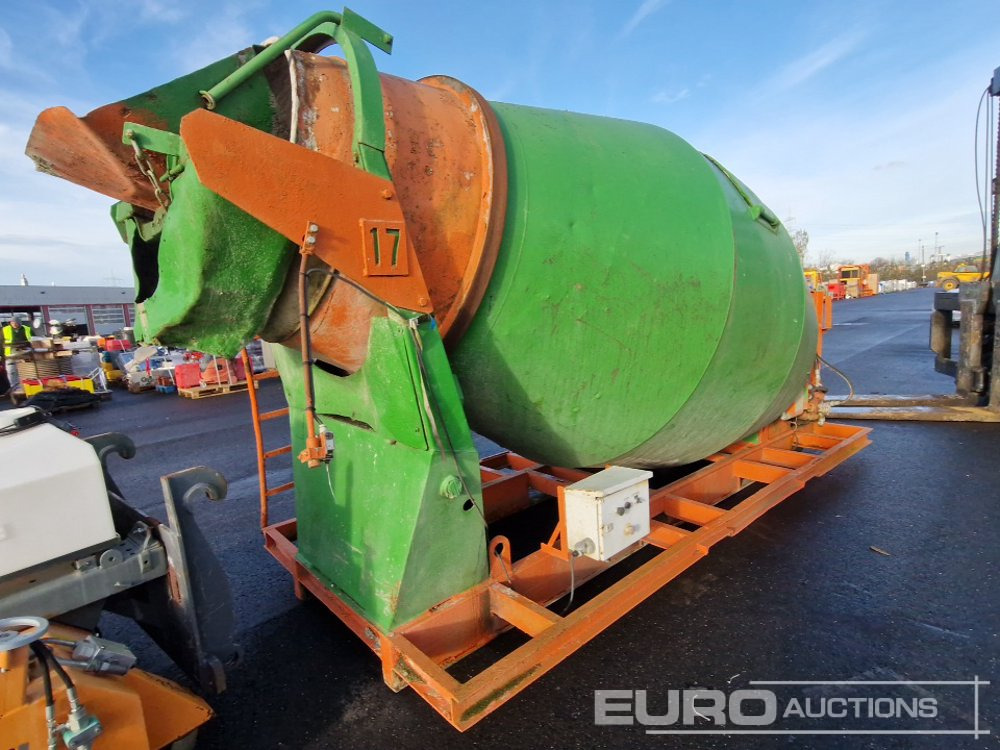 Truck Mounted Cement Mixer - Pengaduk semen: gambar 3 Truck Mounted Cement Mixer - Pengaduk semen: gambar 3