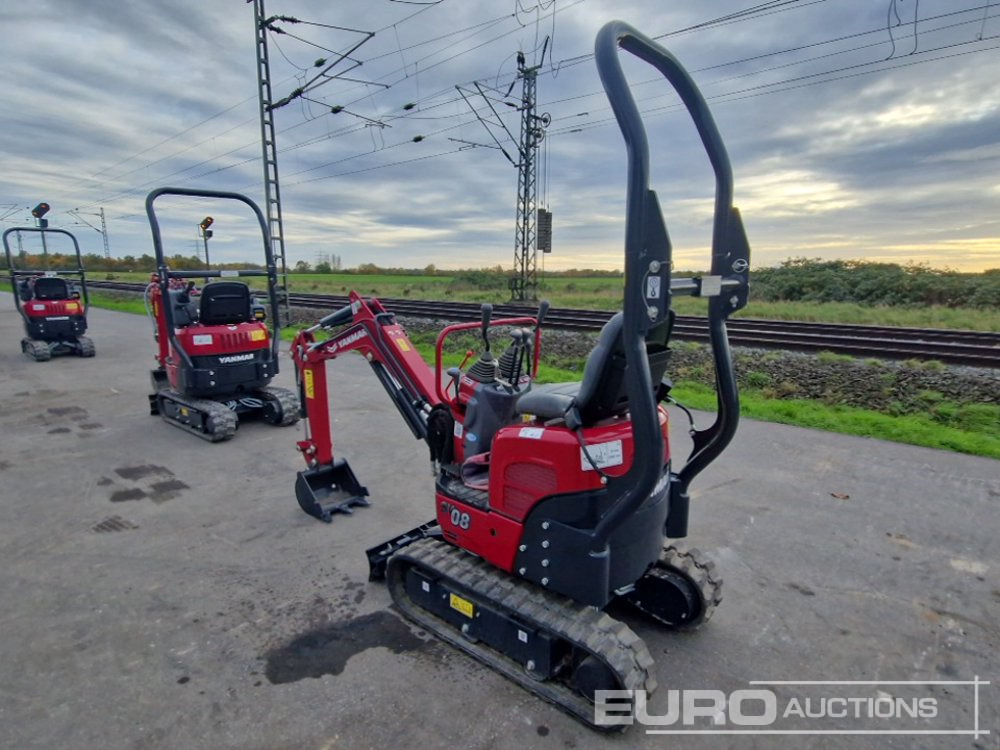 Unused 2024 Yanmar SV08-1C - Ekskavator mini: gambar 2 Unused 2024 Yanmar SV08-1C - Ekskavator mini: gambar 2