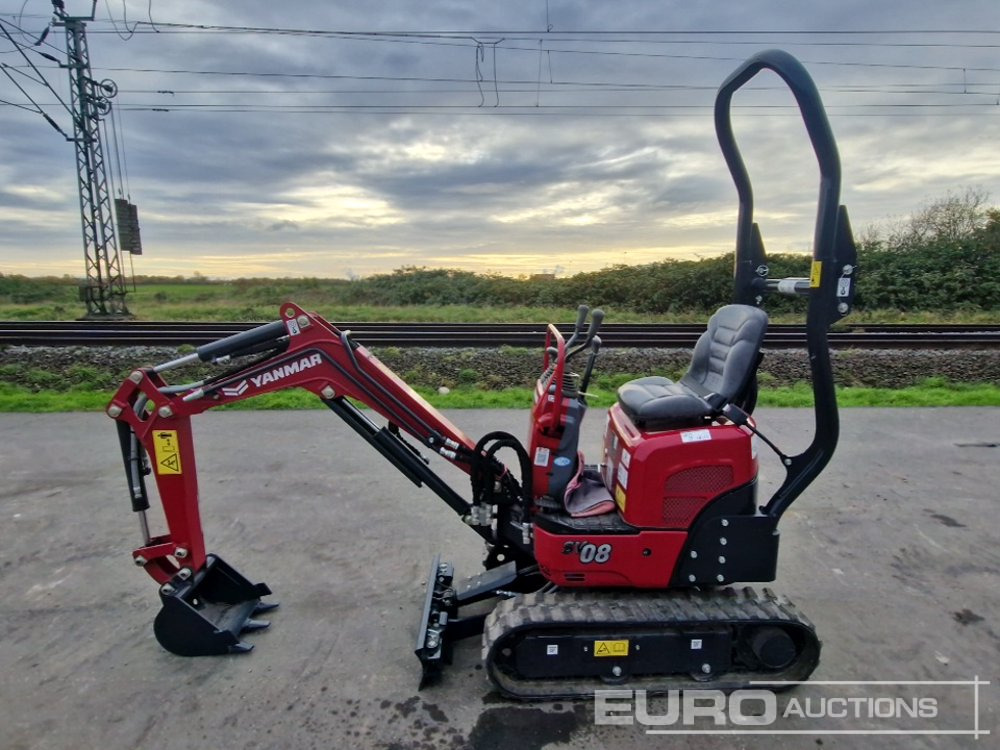 Unused 2024 Yanmar SV08-1C - Ekskavator mini: gambar 3 Unused 2024 Yanmar SV08-1C - Ekskavator mini: gambar 3
