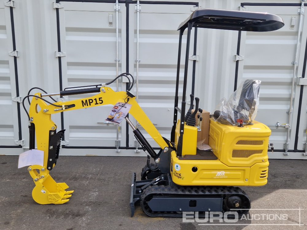 Unused 2025 Machpro MP15 - Ekskavator mini: gambar 2 Unused 2025 Machpro MP15 - Ekskavator mini: gambar 2