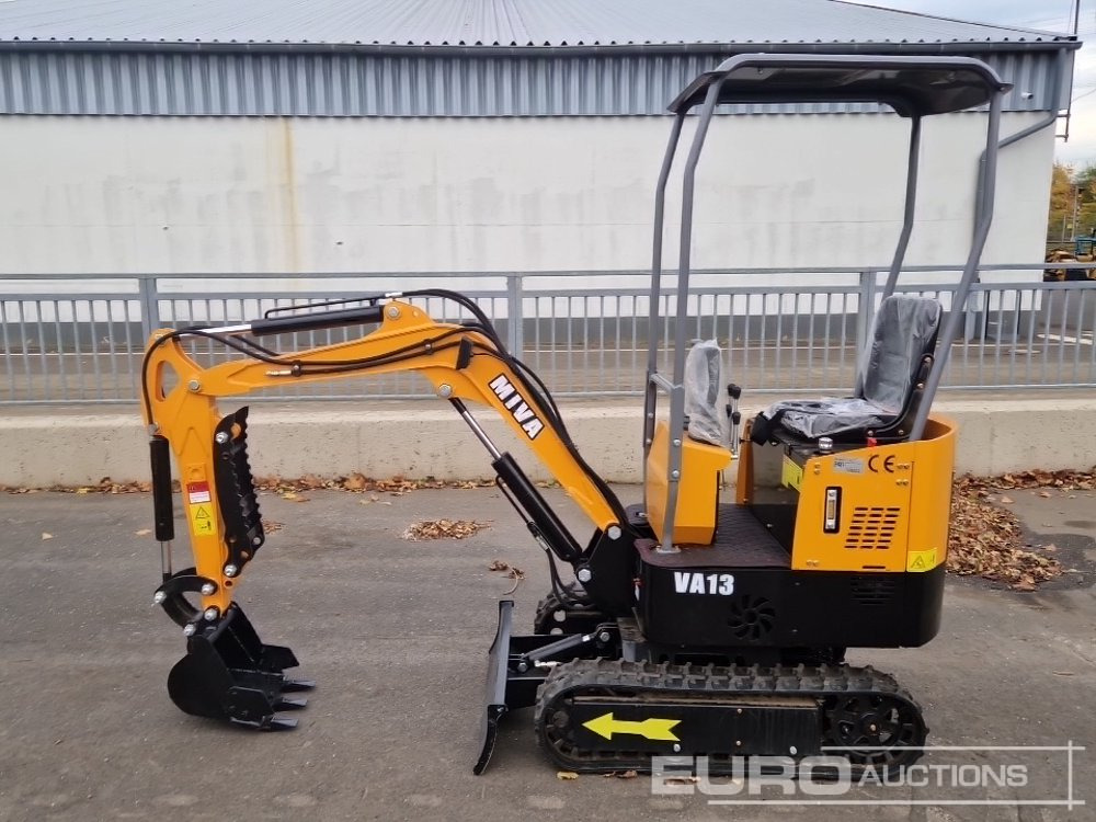 Unused 2025 Miva VA13 - Ekskavator mini: gambar 2 Unused 2025 Miva VA13 - Ekskavator mini: gambar 2