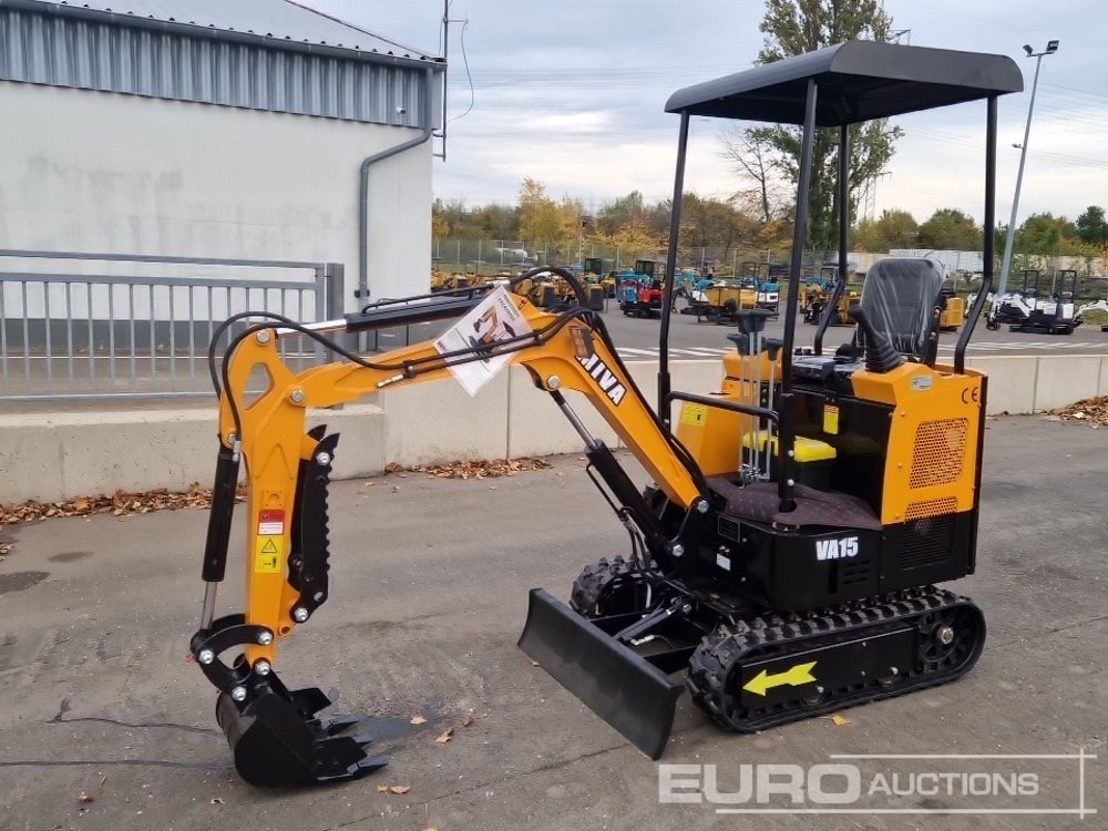 Unused 2025 Miva VA15 - Ekskavator mini: gambar 1 Unused 2025 Miva VA15 - Ekskavator mini: gambar 1