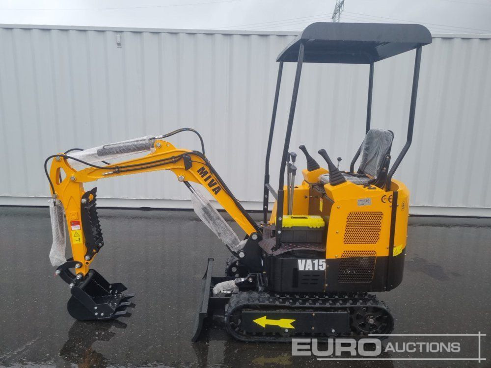 Unused 2025 Miva VA15 - Ekskavator mini: gambar 2 Unused 2025 Miva VA15 - Ekskavator mini: gambar 2