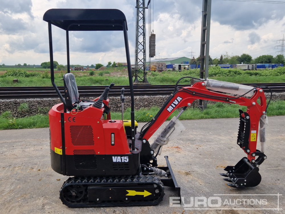 Unused 2025 Miva VA15 - Ekskavator mini: gambar 5 Unused 2025 Miva VA15 - Ekskavator mini: gambar 5