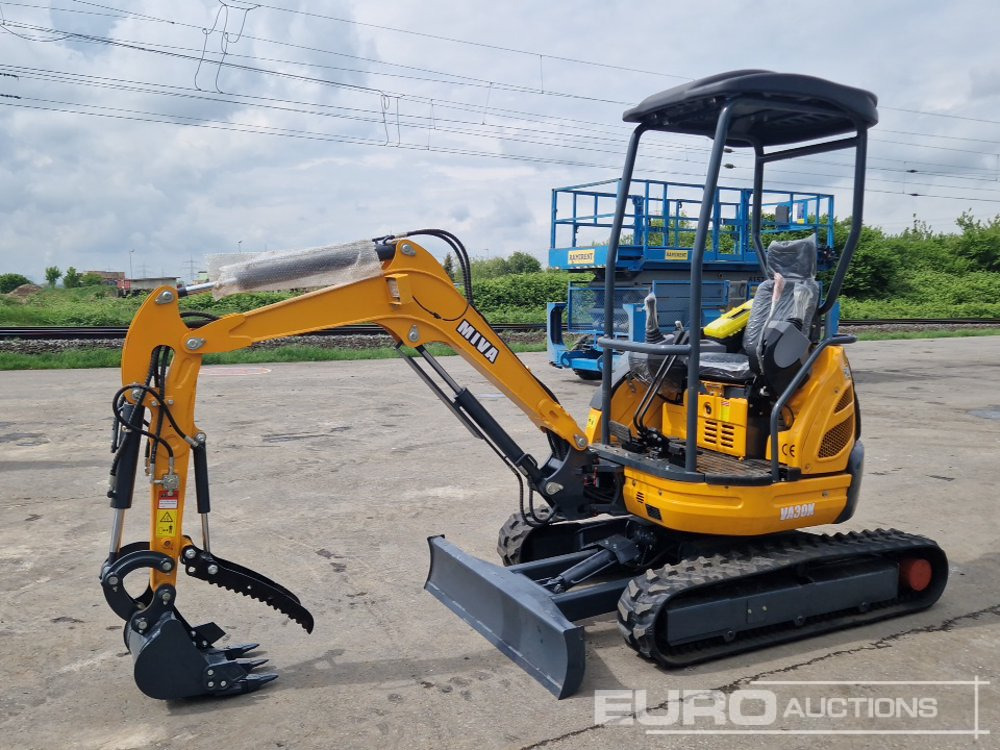 Unused 2025 Miva VA30K - Ekskavator mini: gambar 1 Unused 2025 Miva VA30K - Ekskavator mini: gambar 1