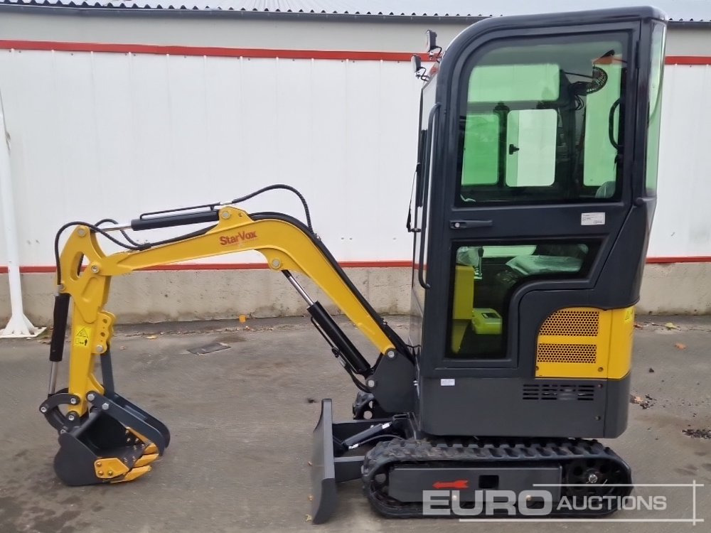 Unused 2025 STARVOX SV-ME12 - Ekskavator mini: gambar 2 Unused 2025 STARVOX SV-ME12 - Ekskavator mini: gambar 2