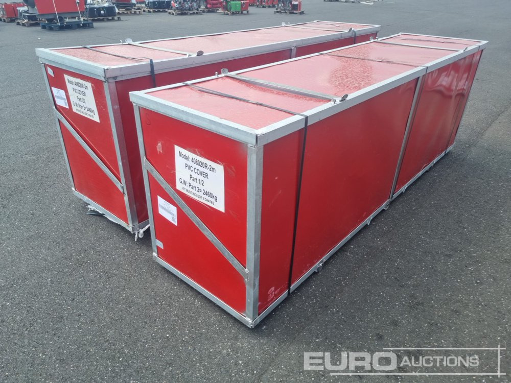 Unused 40x80x20 PVC Storage Shelter (2 Boxes) - Kontainer konstruksi: gambar 4 Unused 40x80x20 PVC Storage Shelter (2 Boxes) - Kontainer konstruksi: gambar 4