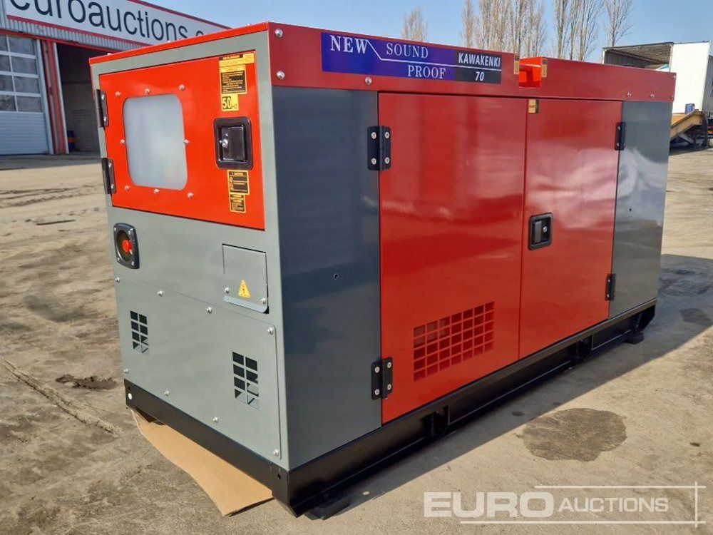 Unused Kawakenki KK-70-III-SSS - Genset: gambar 1 Unused Kawakenki KK-70-III-SSS - Genset: gambar 1
