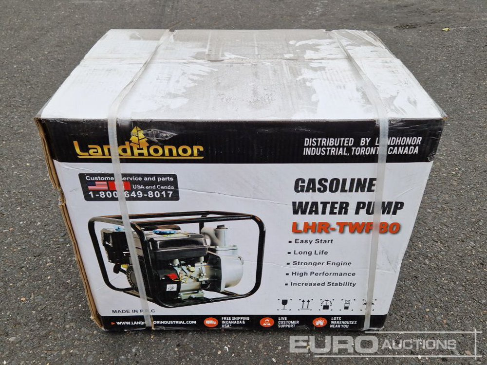 Unused LHR-TWP80 3" Semi Trash Water Pump - Pompa air: gambar 2 Unused LHR-TWP80 3" Semi Trash Water Pump - Pompa air: gambar 2