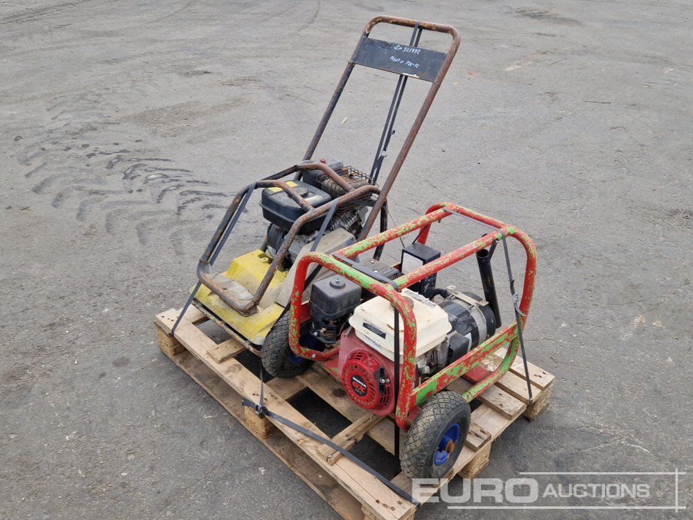 Wacker Neuson Walk Behind Compaction Plate + 2.6 kW Petrol Honda Generator - Membangun inventaris: gambar 1 Wacker Neuson Walk Behind Compaction Plate + 2.6 kW Petrol Honda Generator - Membangun inventaris: gambar 1