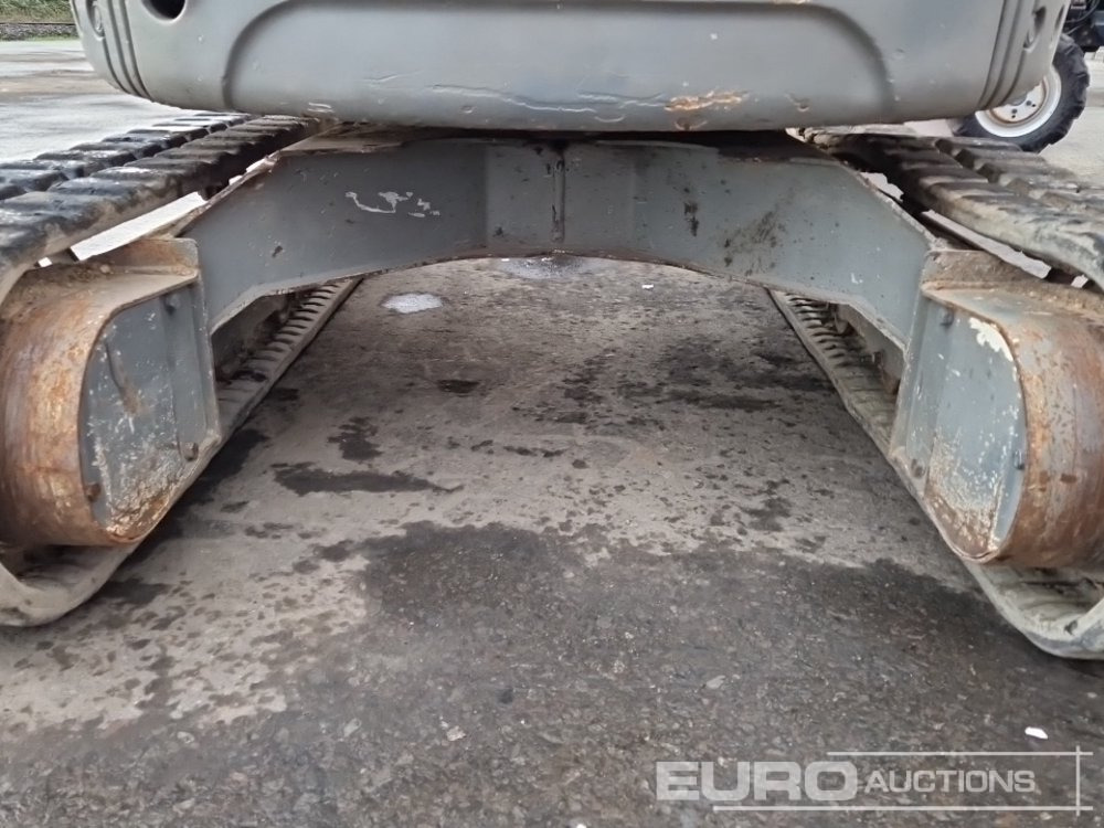 Ekskavator mini Yanmar Rubber Tracks, Blade, Offset, CV, QH, Piped, Aux Piping: gambar 9