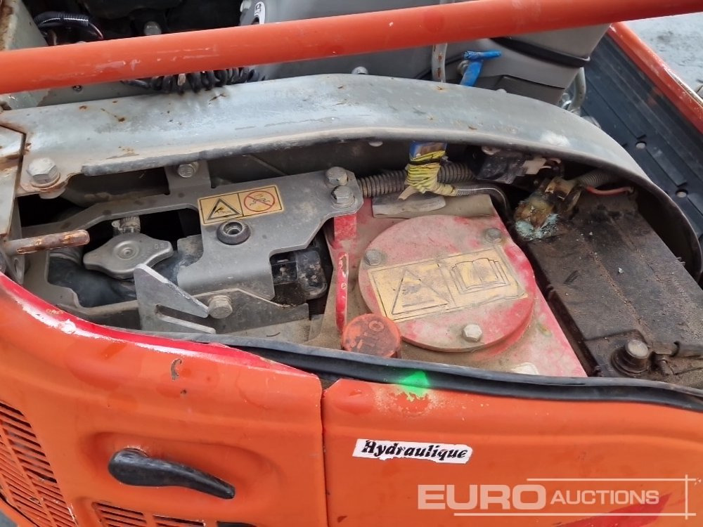 Ekskavator mini Yanmar Rubber Tracks, Blade, Offset, CV, QH, Piped, Aux Piping: gambar 12