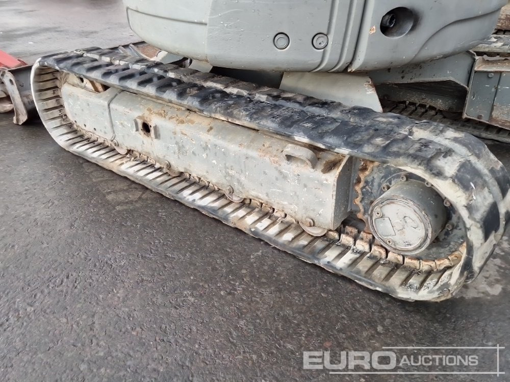 Ekskavator mini Yanmar Rubber Tracks, Blade, Offset, CV, QH, Piped, Aux Piping: gambar 7