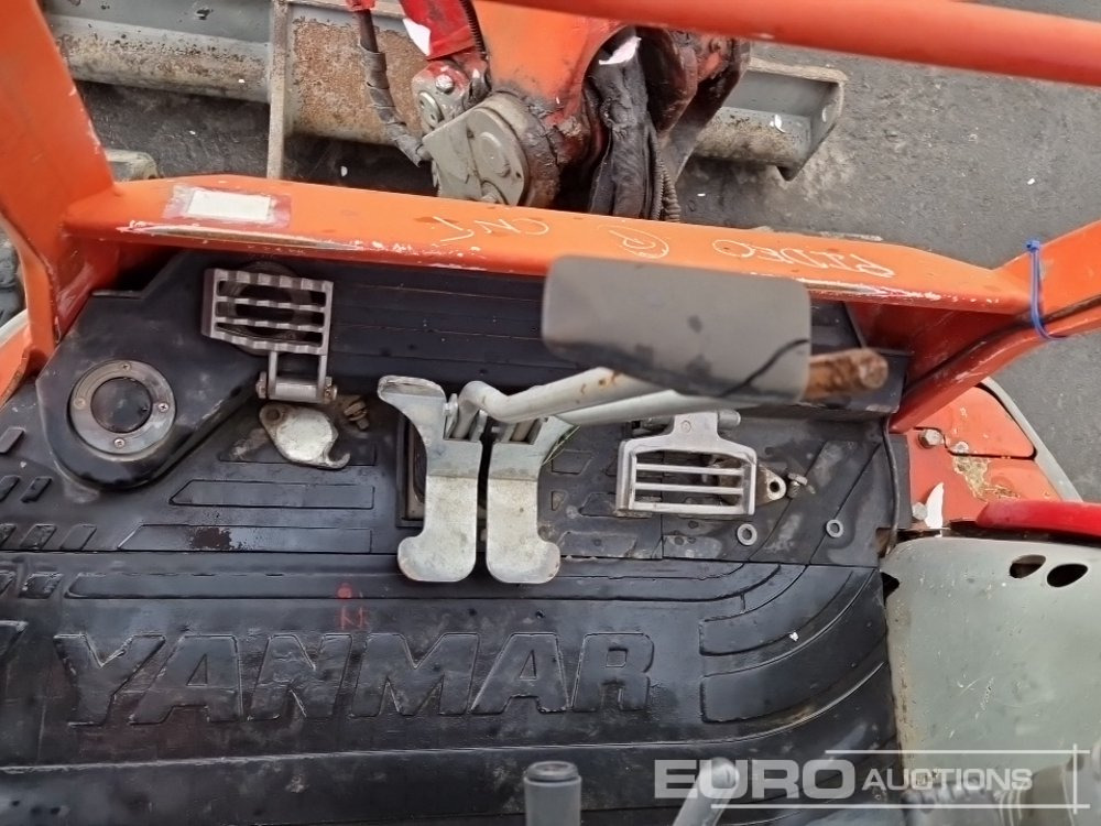 Ekskavator mini Yanmar Rubber Tracks, Blade, Offset, CV, QH, Piped, Aux Piping: gambar 23