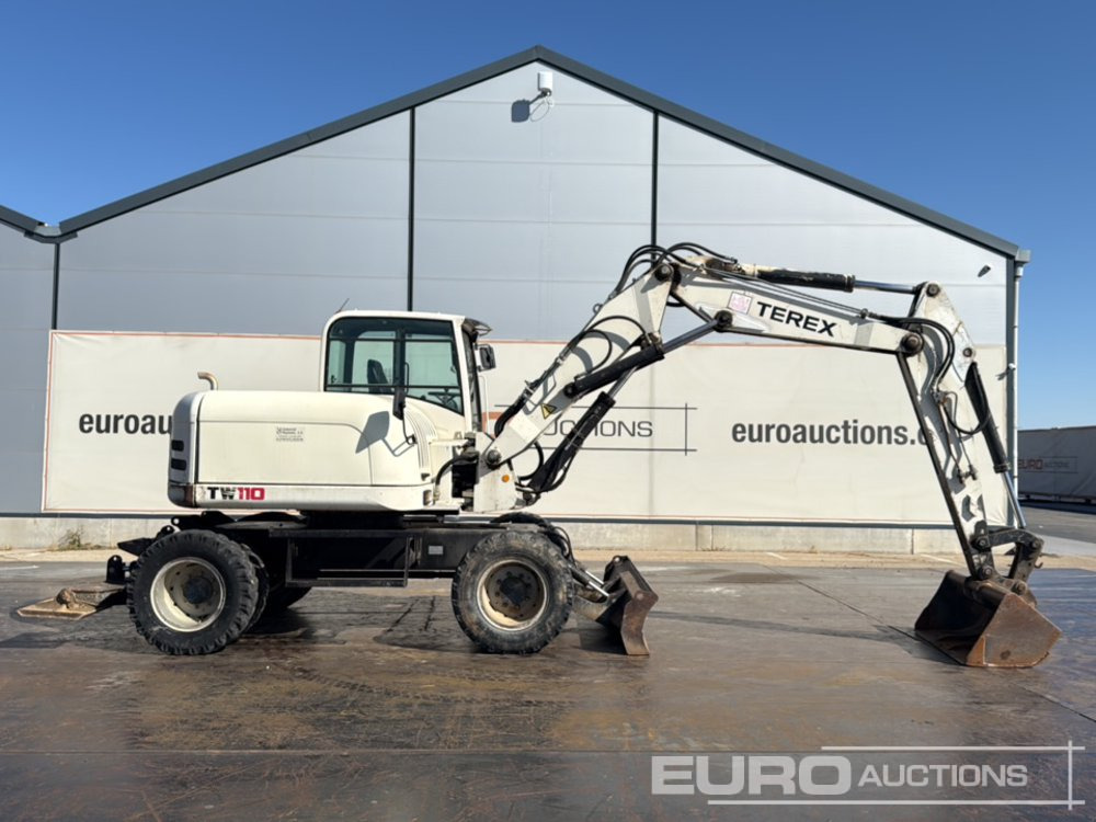 2008 Terex TW110 - Ekskavator roda: gambar 2 2008 Terex TW110 - Ekskavator roda: gambar 2
