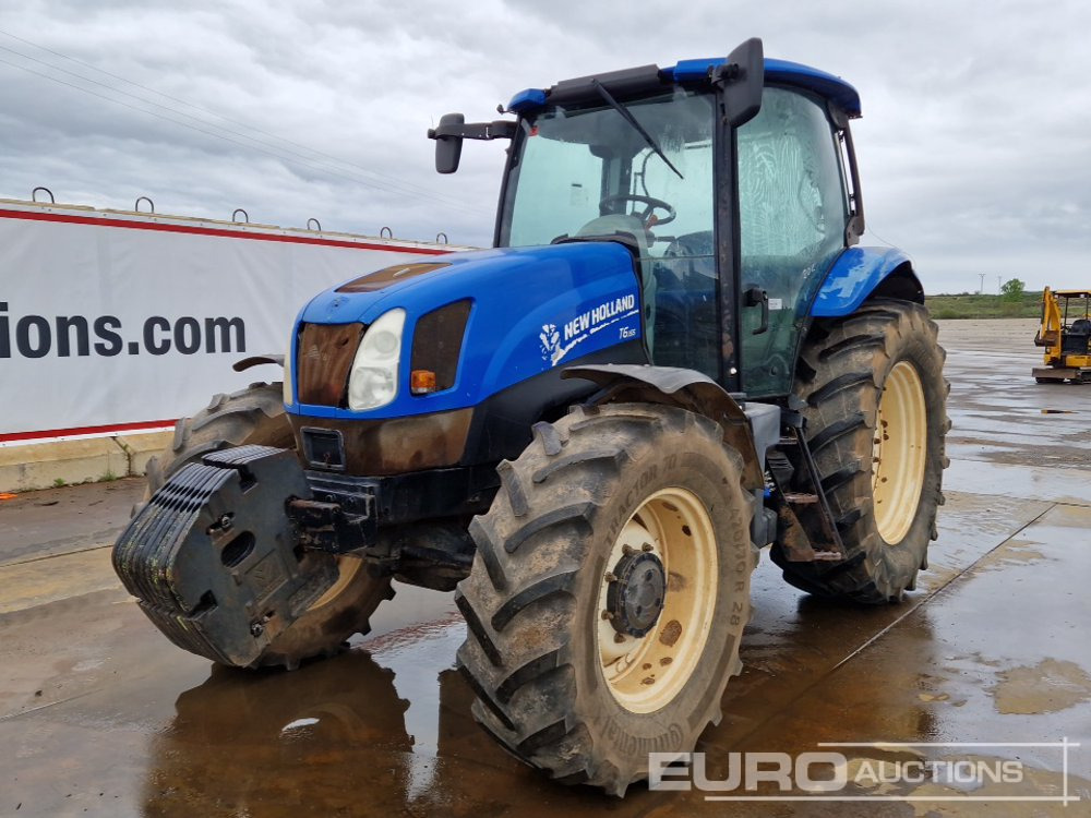 2013 New Holland T6.155 - Traktor: gambar 1 2013 New Holland T6.155 - Traktor: gambar 1